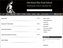 Tablet Screenshot of oldschoolbutgoodschool.com